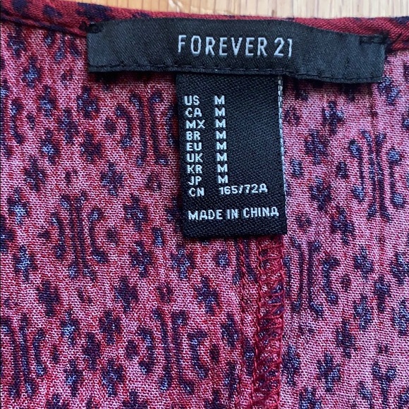 Forever 21 bohemian style romper // Size Med - Picture 3 of 5